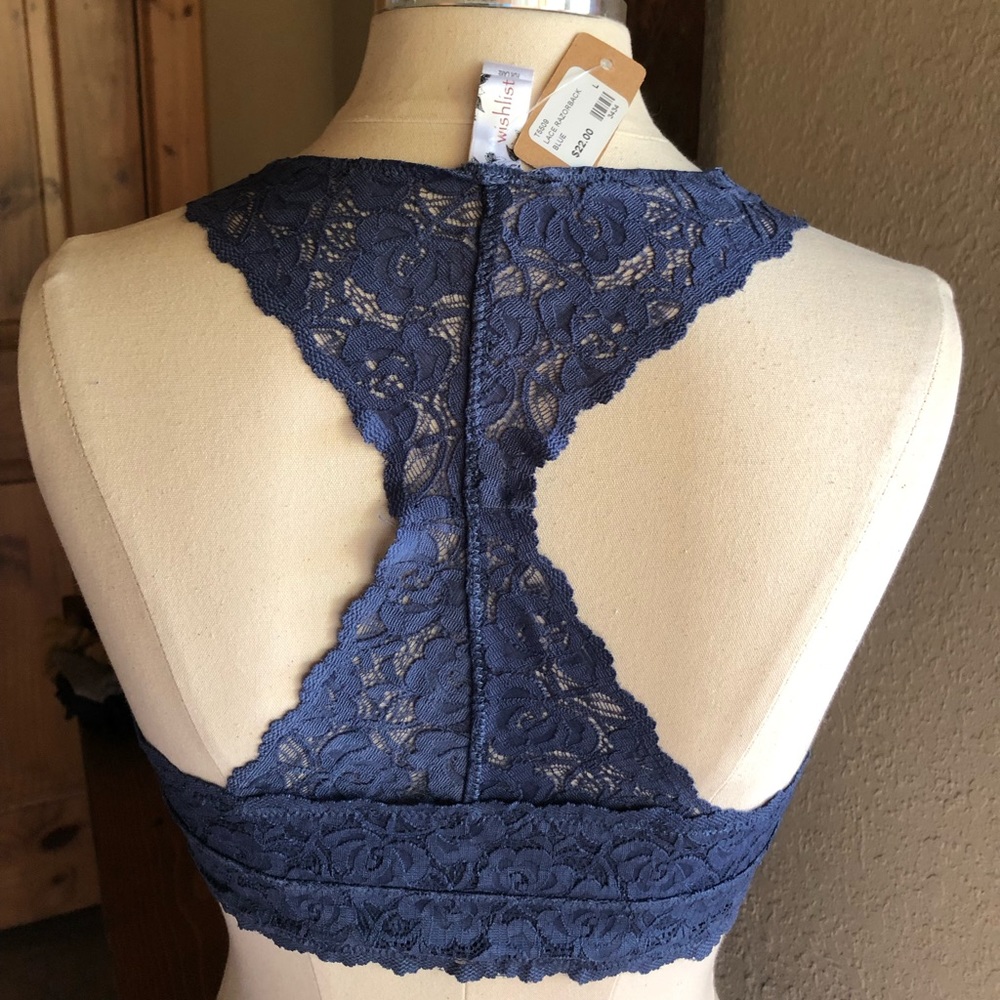 Lace Razorback Bralett - Picture 2 of 3